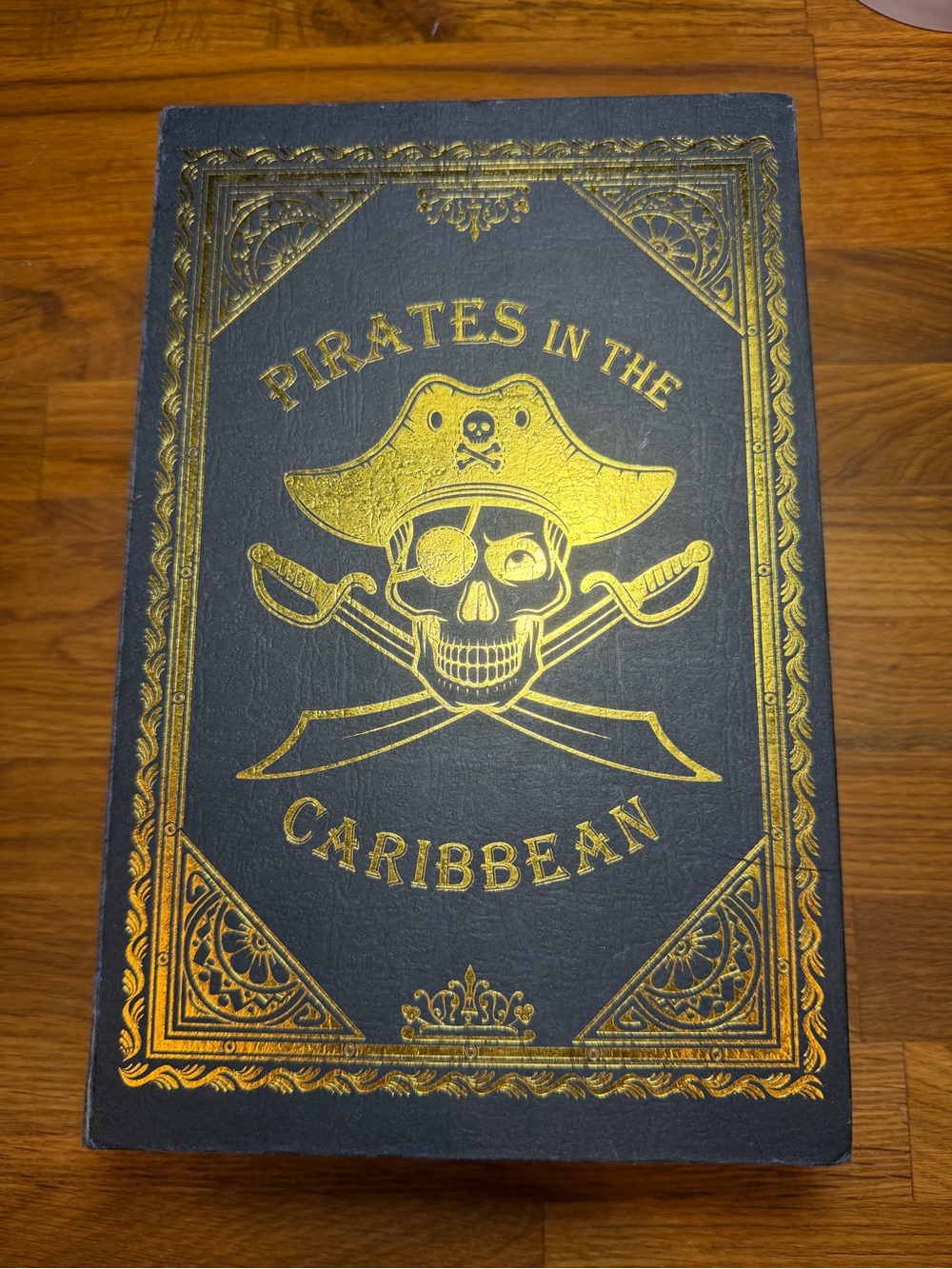 Pirates in the Caribbean Gold and Gray/Black Safe